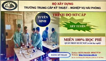 THÔNG BÁO TUYỂN SINH VÀ ĐÀO TẠO TRÌNH ĐỘ SƠ CẤP NĂM 2023